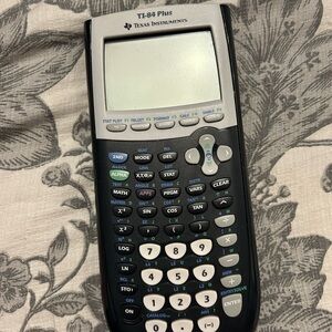 Texas Instruments TI-84 Plus in Black and White